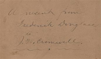 (JOHN WESLEY CROMWELL.) Group of 6 books from the personal library of the important 19th-century scholar and activist.